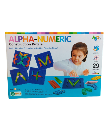 Alpha-Numeric Construction Puzzle