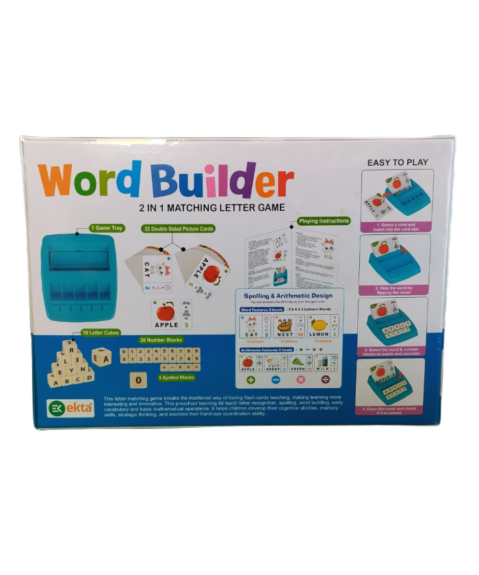 word builder - back