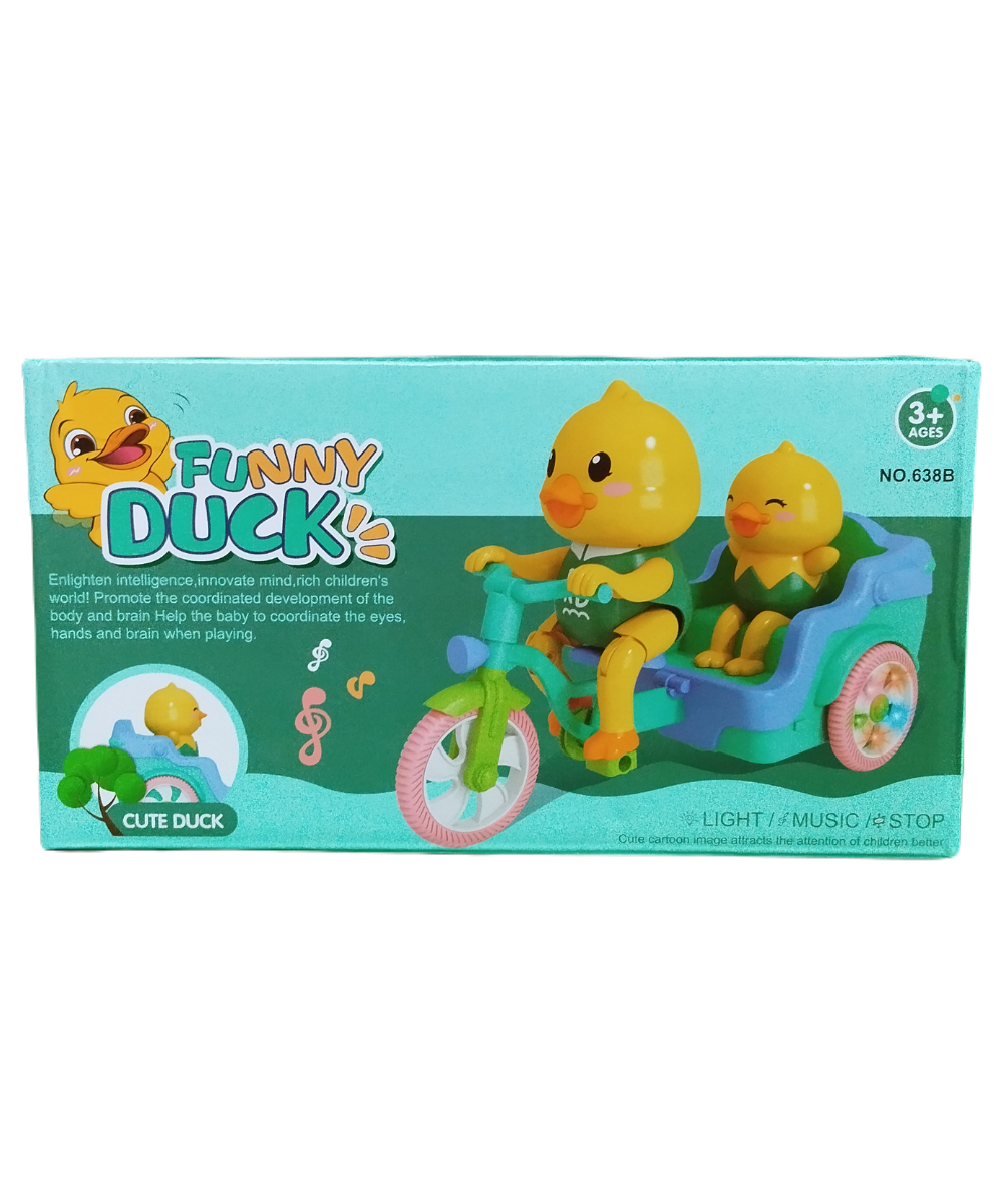 Funny Cycling Duck Joytoyjunction